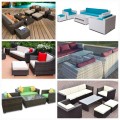 Outdoor Rattan Sofa Set