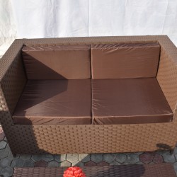 Outdoor Rattan 2 seater sofa