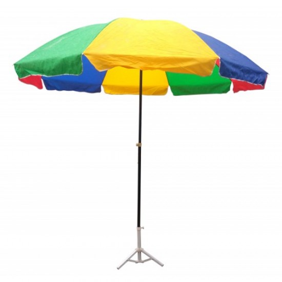 OUTDOOR UMBRELLA PARASHOOT MULTI COLOR 8FEET DIA 001