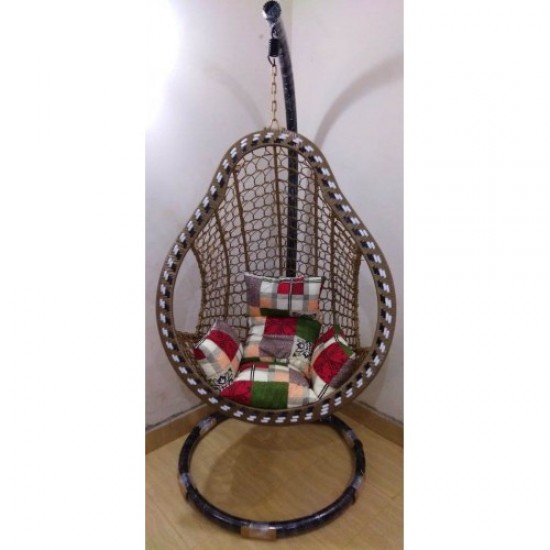 CUP SWING HANGING CHAIRS NASHPATI BLACK COLOR 001