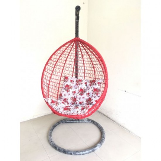 CUP SWING HANGING CHAIRS RED COLOR CUP 001