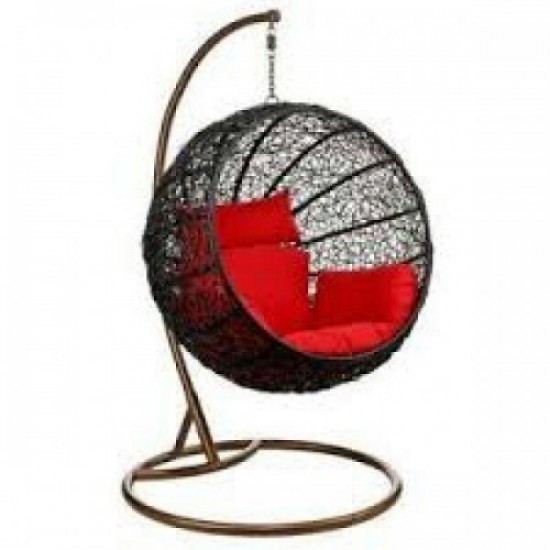 CUP SWING HANGING CHAIRS ROUND BLACK CUP-001